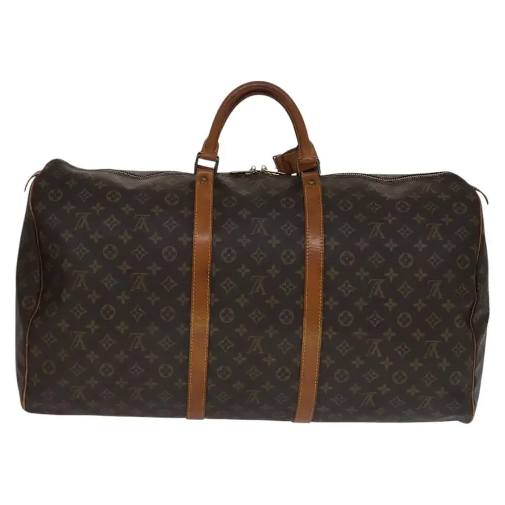 LOUIS VUITTON Monogram Keepall 60 Boston Bag M41422